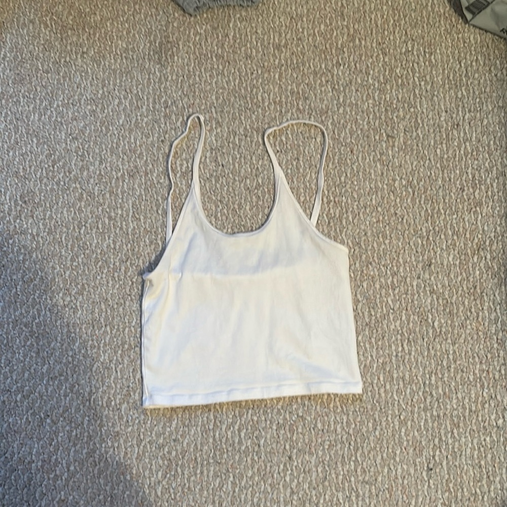 White small tank top - American Eagle
